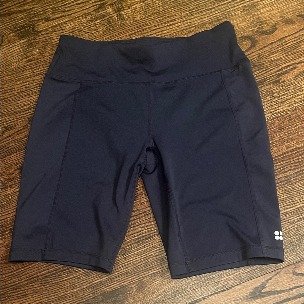 Sweaty Betty Dark Blue Biker Shorts